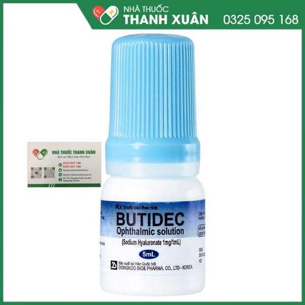 Butidec - Giúp giảm triệu chứng khô mắt